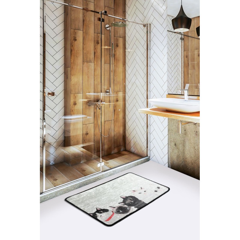 Lessentiel Bathmat Angry Cats Djt Multicolor