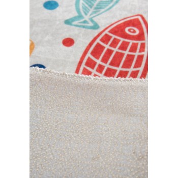 Bathmat Fish Djt - Colourful (40 x 60) Multicolor