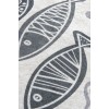 Lessentiel Bathmat Fish Djt - White (40 x 60) Multicolor