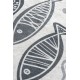Lessentiel Bathmat Fish Djt - White (40 x 60) Multicolor