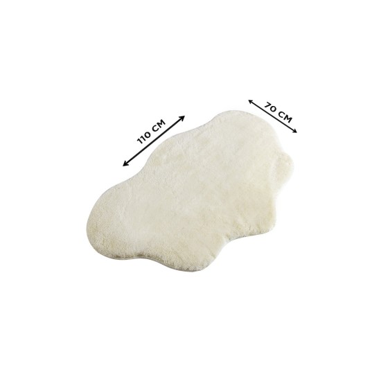 Acrylic Bathmat Cloud White Lessentiel Acrylic Bathmat Cloud White