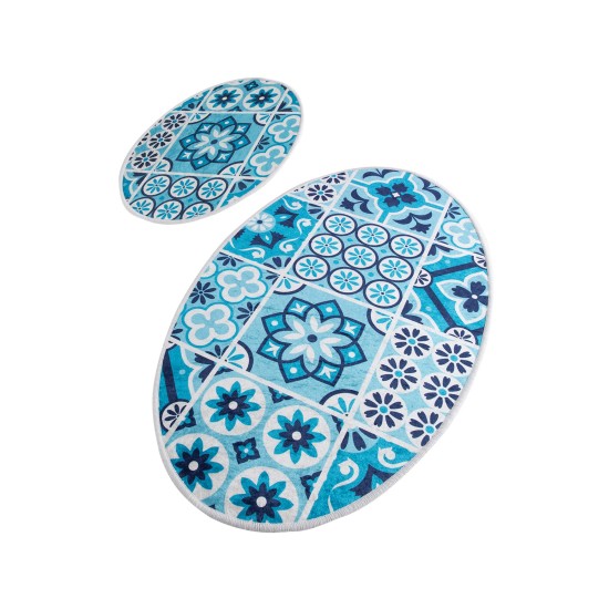 Lessentiel Bathmat Set (2 Pieces) Ceramic Djt Multicolor