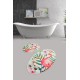 Bathmat Set (2 Pieces) Flam Djt Multicolor Lessentiel Bathmat Set (2 Pieces) Flam Djt Multicolor