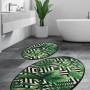 Bathmat Set (2 Pieces) Tropic Djt Multicolor