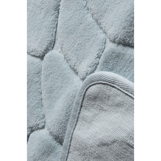 Bathmat Set (2 Pieces) Lino - Blue Multicolor Lessentiel Bathmat Set (2 Pieces) Lino - Blue Multicolor