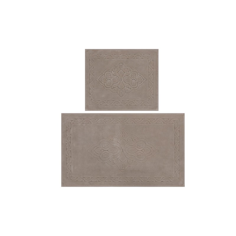 Lessentiel Bathmat Set (2 Pieces) Elite - Mink Multicolor