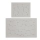 Bathmat Set (2 Pieces) Lino - Ecru Multicolor Lessentiel Bathmat Set (2 Pieces) Lino - Ecru Multicolor