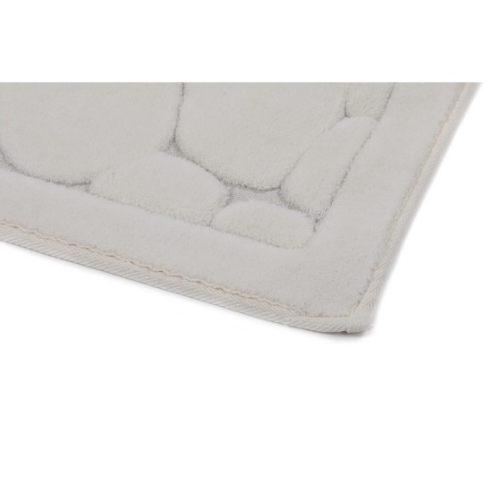 Bathmat Set (2 Pieces) Lino - Ecru Multicolor Lessentiel Bathmat Set (2 Pieces) Lino - Ecru Multicolor