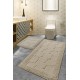 Lessentiel Bathmat Set (2 Pieces) Stone - Beige Multicolor