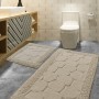 Bathmat Set (2 Pieces) Stone - Beige Multicolor