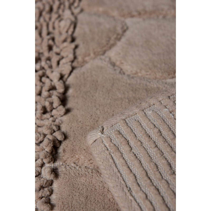 Lessentiel Bathmat Set (2 Pieces) Stone - Beige Multicolor