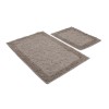 Lessentiel Bathmat Set (2 Pieces) Stone - Beige Multicolor