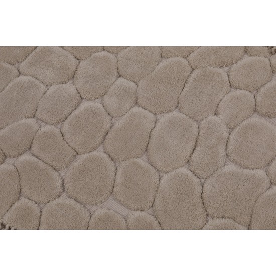 Lessentiel Bathmat Set (2 Pieces) Stone - Beige Multicolor