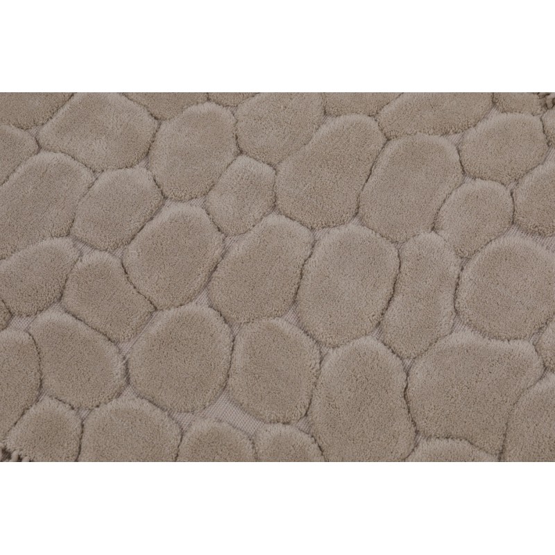 Lessentiel Bathmat Set (2 Pieces) Stone - Beige Multicolor