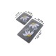 Acrylic Bathmat Set (2 Pieces) Daisy - Grey Multicolor Lessentiel Acrylic Bathmat Set (2 Pieces) Daisy - Grey Multicolor