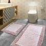 Bathmat Set (2 Pieces) Piante - Powder Multicolor