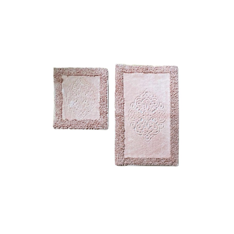 Lessentiel Bathmat Set (2 Pieces) Piante - Powder Multicolor