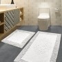 Bathmat Set (2 Pieces) Piante - Ecru Multicolor