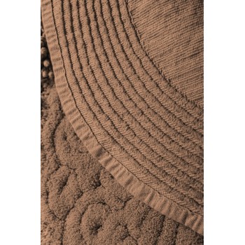 Bathmat Set (2 Pieces) Piante Oval - Beige Multicolor