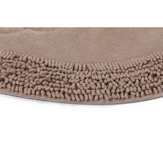Lessentiel Bathmat Set (2 Pieces) Piante Oval - Beige Multicolor