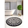 Lessentiel Bathmat Mandal Djt - Black Multicolor