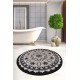 Lessentiel Bathmat Mandal Djt - Black Multicolor