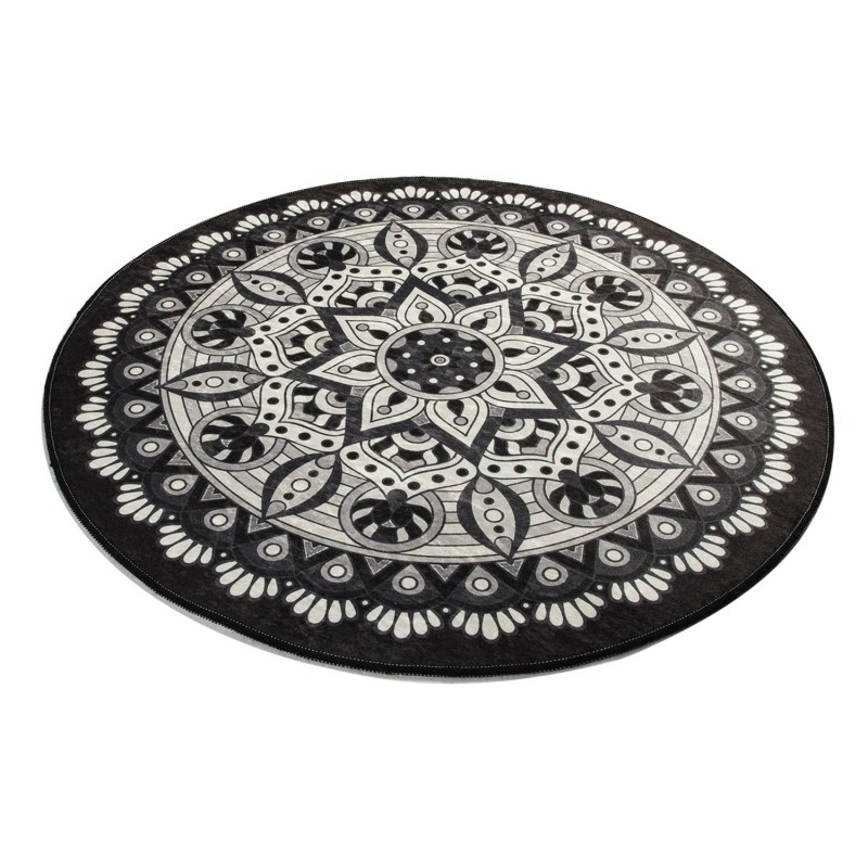 Lessentiel Bathmat Mandal Djt - Black Multicolor