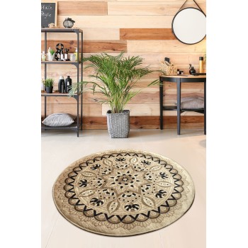 Bathmat Mandal Djt - Beige Multicolor
