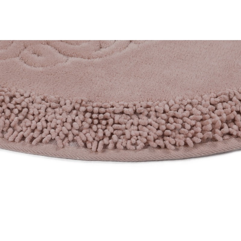 Lessentiel Bathmat Set (2 Pieces) Piante Oval - Pink Multicolor