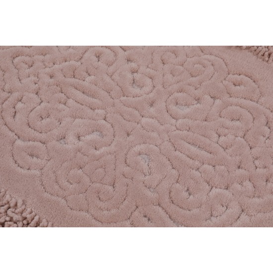 Bathmat Set (2 Pieces) Piante Oval - Pink Multicolor Lessentiel Bathmat Set (2 Pieces) Piante Oval - Pink Multicolor