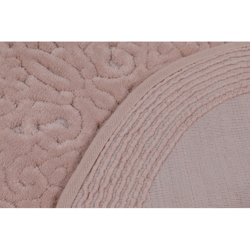 Lessentiel Bathmat Set (2 Pieces) Piante Oval - Pink Multicolor