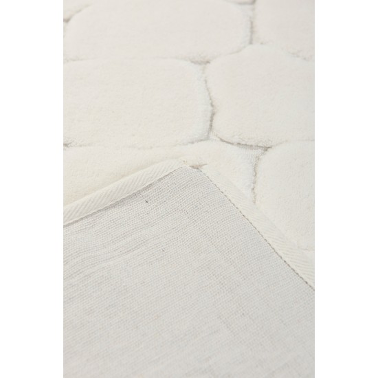 Bathmat Set (2 Pieces) Parma - Ecru Multicolor Lessentiel Bathmat Set (2 Pieces) Parma - Ecru Multicolor