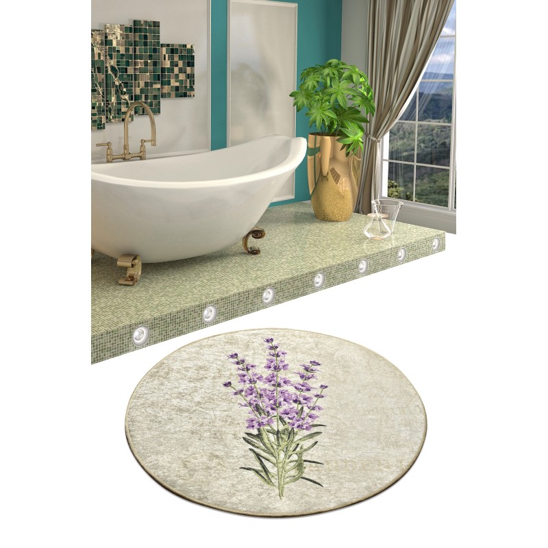 Lessentiel Bathmat Lavender Djt Multicolor