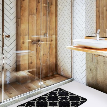 Bathmat Kupa Djt - Black Multicolor