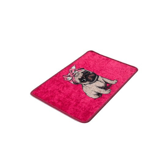 Bathmat Pink Pug Djt Multicolor Lessentiel Bathmat Pink Pug Djt Multicolor