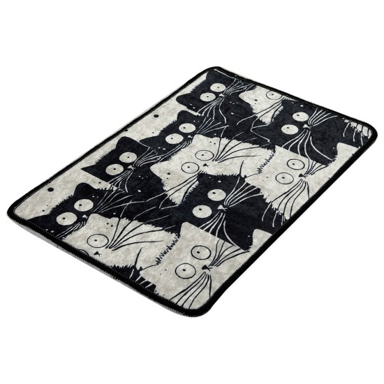 Bathmat White Cats Djt Multicolor Lessentiel Bathmat White Cats Djt Multicolor