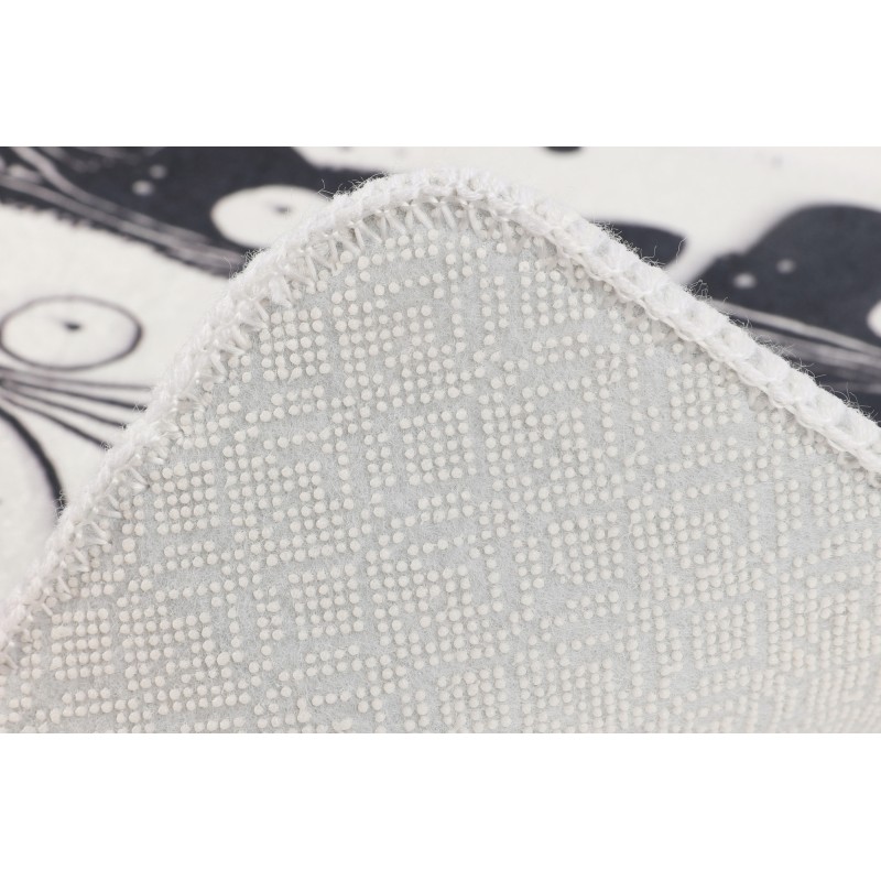 Lessentiel Bathmat White Cats Djt Multicolor