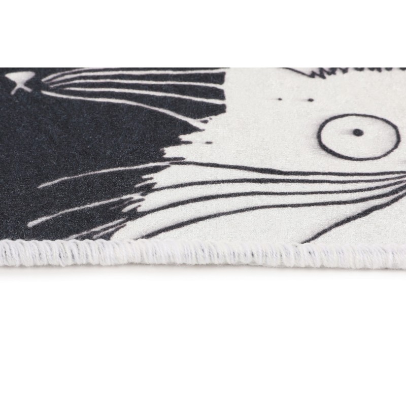 Lessentiel Bathmat White Cats Djt Multicolor