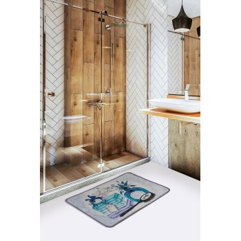 Bathmat Lavanta Djt (40 x 60) Multicolor