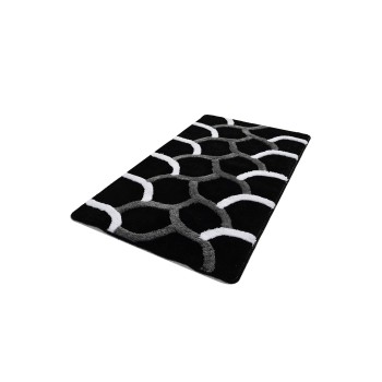 Acrylic Bathmat Elegant - Black (70 x 120) Multicolor
