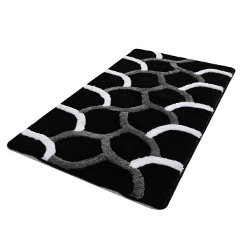 Acrylic Bathmat Elegant - Black (70 x 120) Multicolor