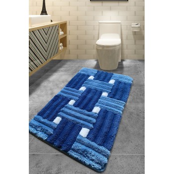Acrylic Bathmat Piazza - Blue (70 x 120) Multicolor
