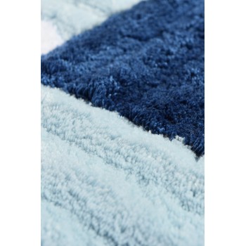 Acrylic Bathmat Piazza - Blue (70 x 120) Multicolor