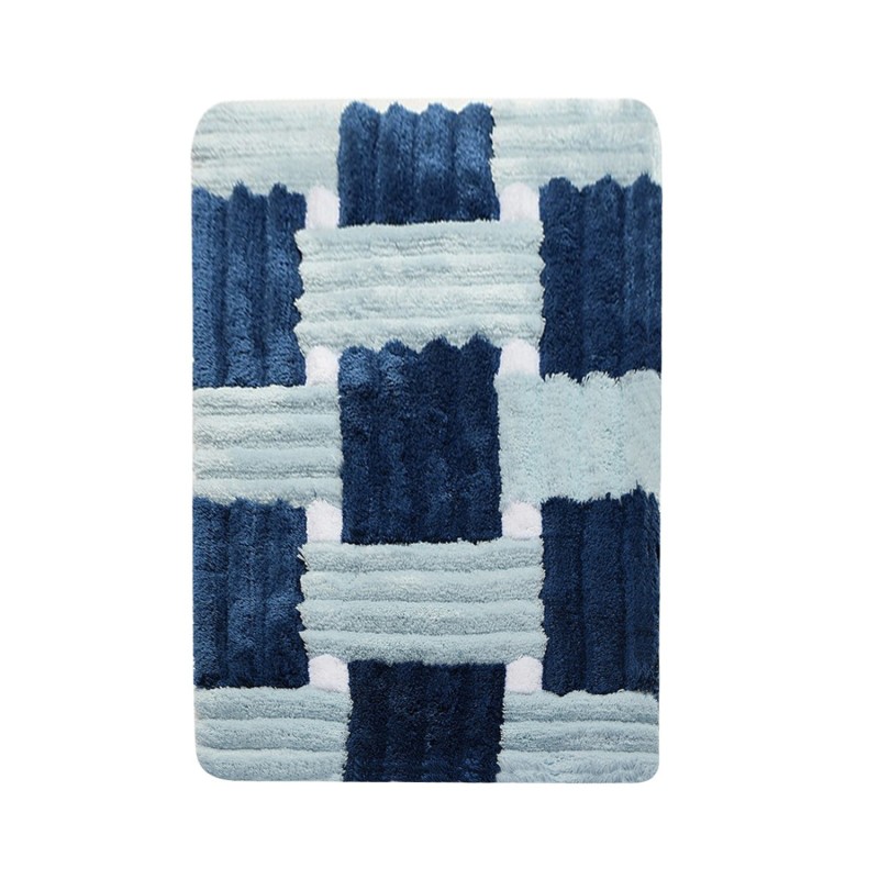 Lessentiel Acrylic Bathmat Piazza - Blue (70 x 120) Multicolor
