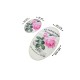 Bathmat Set (2 Pieces) Jardiner Oval Multicolor Lessentiel Bathmat Set (2 Pieces) Jardiner Oval Multicolor