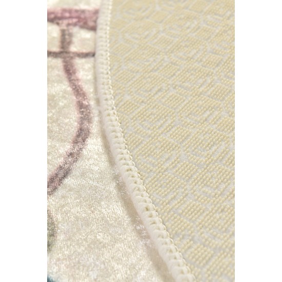 Bathmat Set (2 Pieces) Arya Oval Multicolor Lessentiel Bathmat Set (2 Pieces) Arya Oval Multicolor