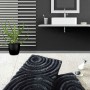 Acrylic Bathmat Set (2 Pieces) Wave - Black Black
Anthracite