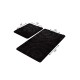 Lessentiel Acrylic Bathmat Set (2 Pieces) Wave - Black Black
Anthracite