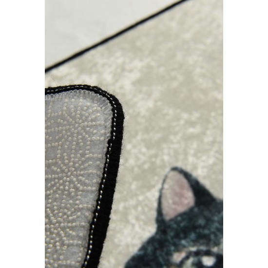 Bathmat Set (2 Pieces) Angry Cats Djt Multicolor Lessentiel Bathmat Set (2 Pieces) Angry Cats Djt Multicolor