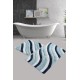 Lessentiel Acrylic Bathmat Set (2 Pieces) Colorful - Blue Multicolor